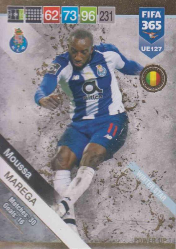 Adrenalyn XL FIFA 365 2019 UPDATE #127 Moussa Marega (FC Porto)  Winter Stars