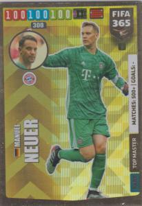 Adrenalyn XL FIFA 365 2020 - 009 Manuel Neuer  - FC Bayern München - Top Master