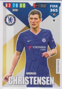 Adrenalyn XL FIFA 365 2020 - 019 Andreas Christensen  - Chelsea - Team Mate