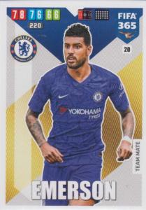 Adrenalyn XL FIFA 365 2020 - 020 Emerson  - Chelsea - Team Mate