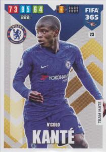 Adrenalyn XL FIFA 365 2020 - 023 N'Golo Kante  - Chelsea - Team Mate