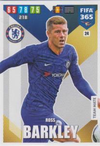 Adrenalyn XL FIFA 365 2020 - 024 Ross Barkley  - Chelsea - Team Mate