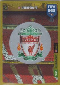 Adrenalyn XL FIFA 365 2020 - 028 Club Badge  - Liverpool - Club Badge