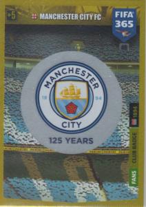 Adrenalyn XL FIFA 365 2020 - 046 Club Badge  - Manchester City - Club Badge