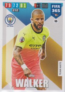 Adrenalyn XL FIFA 365 2020 - 055 Kyle Walker  - Manchester City - Team Mate