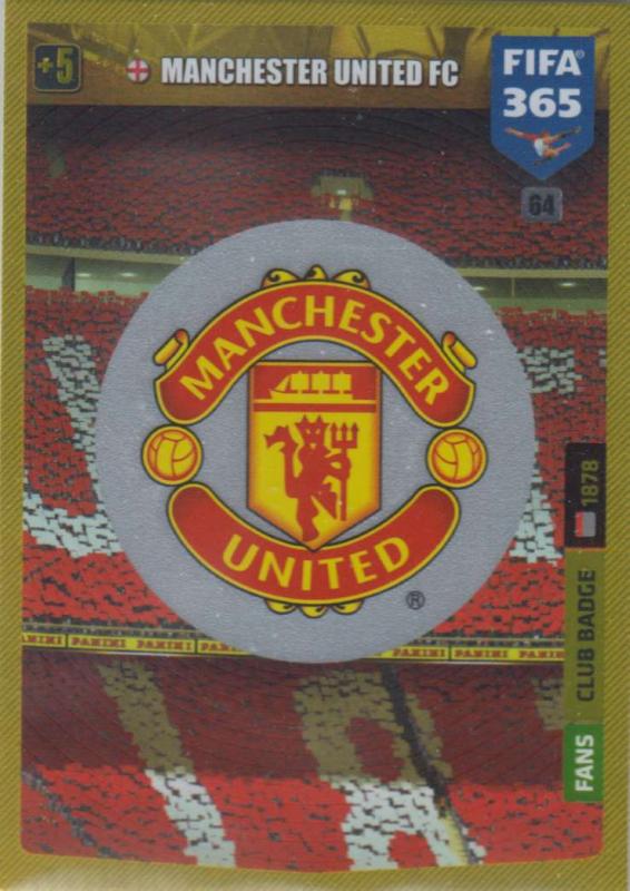 Adrenalyn XL FIFA 365 2020 - 064 Club Badge  - Manchester United - Club Badge