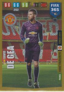 Adrenalyn XL FIFA 365 2020 - 065 David De Gea  - Manchester United - Fans' Favourite