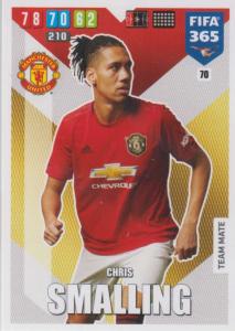 Adrenalyn XL FIFA 365 2020 - 070 Chris Smalling  - Manchester United - Team Mate