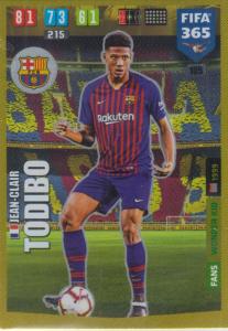 Adrenalyn XL FIFA 365 2020 - 105 Jean-Clair Todibo  - FC Barcelona - Wonder Kid