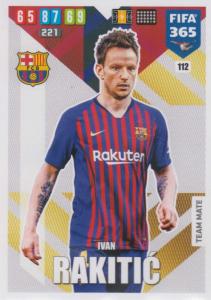 Adrenalyn XL FIFA 365 2020 - 112 Ivan Rakitić  - FC Barcelona - Team Mate