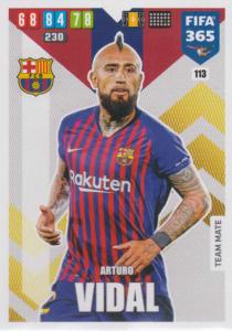 Adrenalyn XL FIFA 365 2020 - 113 Arturo Vidal  - FC Barcelona - Team Mate