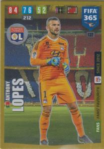 Adrenalyn XL FIFA 365 2020 - 137 Anthony Lopes  - Olympique Lyonnais - Fans' Favourite