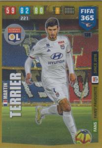Adrenalyn XL FIFA 365 2020 - 138 Martin Terrier  - Olympique Lyonnais - Fans' Favourite