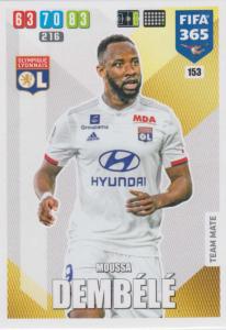 Adrenalyn XL FIFA 365 2020 - 153 Moussa Dembélé  - Olympique Lyonnais - Team Mate