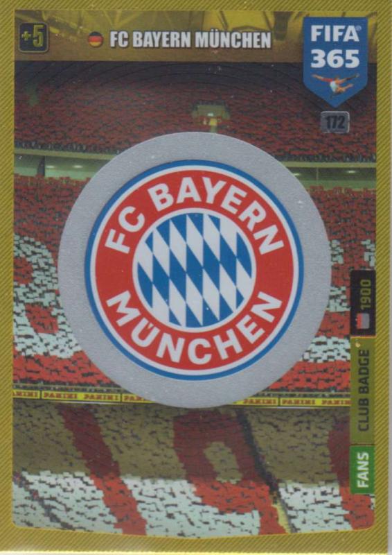 Adrenalyn XL FIFA 365 2020 - 172 Club Badge  - FC Bayern München - Club Badge