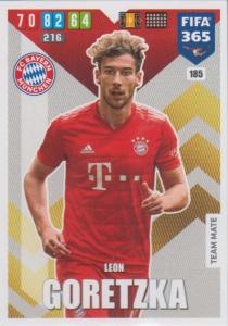 Adrenalyn XL FIFA 365 2020 - 185 Leon Goretzka  - FC Bayern München - Team Mate
