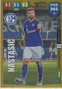 Adrenalyn XL FIFA 365 2020 - 209 Matija Nastasić  - FC Schalke 04 - Fans' Favourite