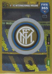 Adrenalyn XL FIFA 365 2020 - 226 Club Badge  - FC Internazionale Milano - Club Badge