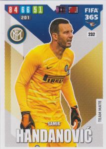 Adrenalyn XL FIFA 365 2020 - 232 Samir Handanovic  - FC Internazionale Milano - Team Mate