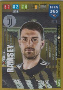 Adrenalyn XL FIFA 365 2020 - 247 Aaron Ramsey  - Juventus - Impact Signing