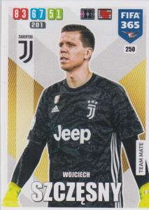 Adrenalyn XL FIFA 365 2020 - 250 Wojciech Szczęsny  - Juventus - Team Mate
