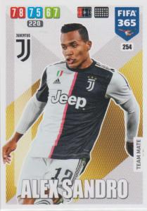 Adrenalyn XL FIFA 365 2020 - 254 Alex Sandro  - Juventus - Team Mate