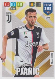 Adrenalyn XL FIFA 365 2020 - 256 Miralem Pjanić  - Juventus - Team Mate