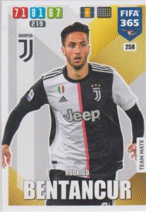 Adrenalyn XL FIFA 365 2020 - 258 Rodrigo Bentancur  - Juventus - Team Mate