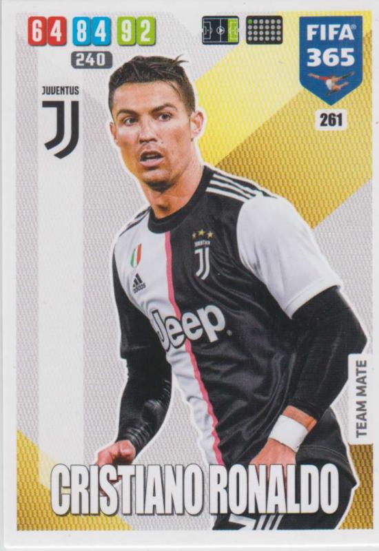 Adrenalyn XL FIFA 365 2020 - 261 Cristiano Ronaldo  - Juventus - Team Mate