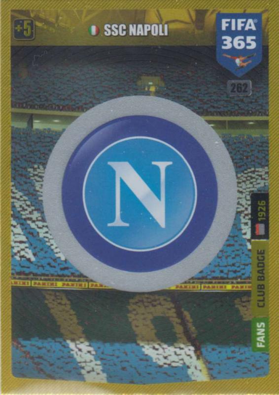 Adrenalyn XL FIFA 365 2020 - 262 Club Badge  - SSC Napoli - Club Badge