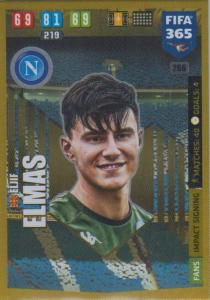 Adrenalyn XL FIFA 365 2020 - 266 Eljif Elmas  - SSC Napoli - Impact Signing