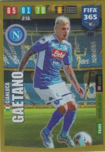 Adrenalyn XL FIFA 365 2020 - 267 Gianluca Gaetano  - SSC Napoli - Wonder Kid
