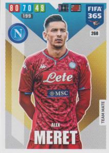 Adrenalyn XL FIFA 365 2020 - 268 Alex Meret  - SSC Napoli - Team Mate