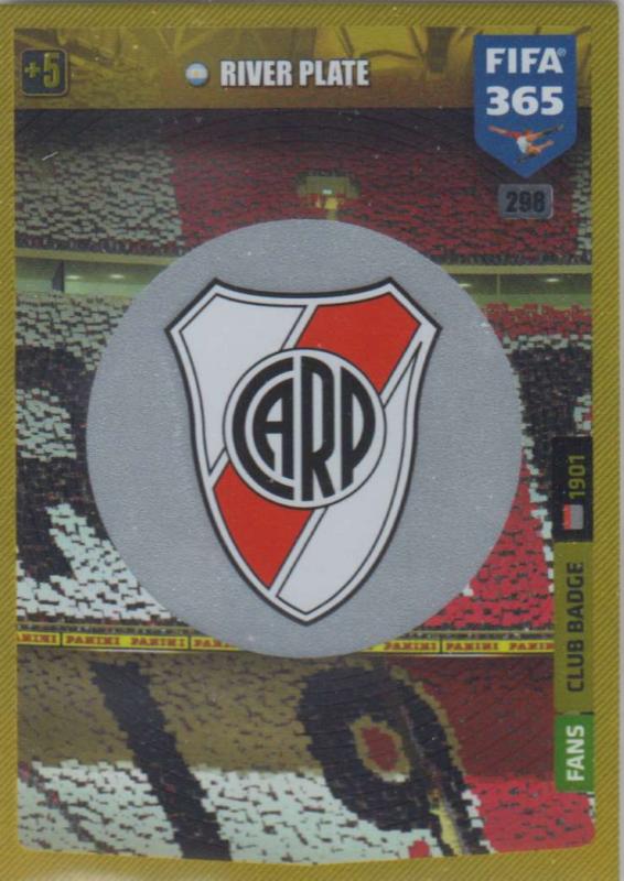 Adrenalyn XL FIFA 365 2020 - 298 Club Badge  - CA River Plate - Club Badge