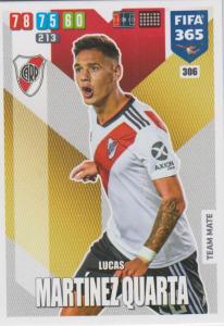Adrenalyn XL FIFA 365 2020 - 306 Martínez Quarta  - CA River Plate - Team Mate