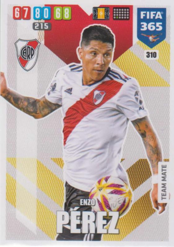 Adrenalyn XL FIFA 365 2020 - 310 Enzo Pérez  - CA River Plate - Team Mate