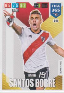 Adrenalyn XL FIFA 365 2020 - 315 Rapahel Santos Borre  - CA River Plate - Team Mate