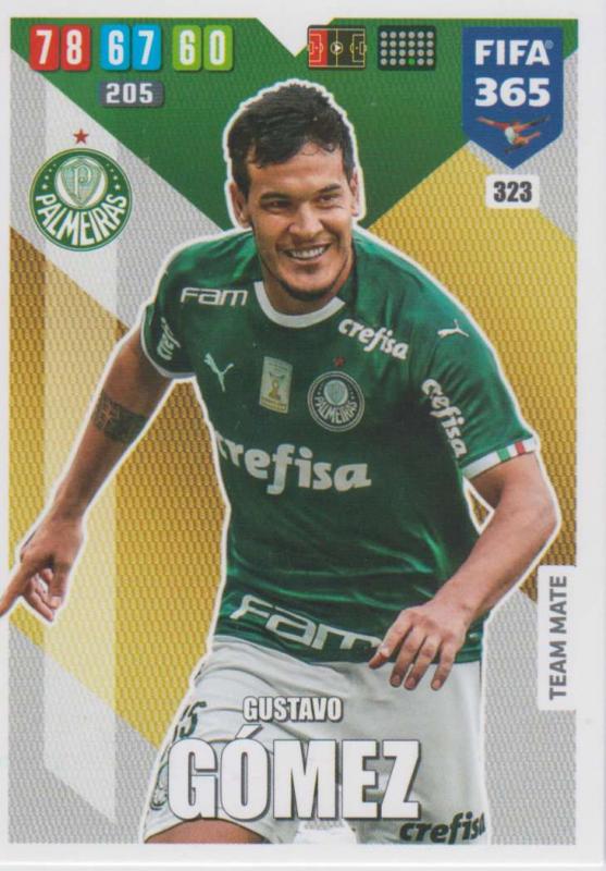 Adrenalyn XL FIFA 365 2020 - 323 Gustavo Gomez  - Palmeiras - Team Mate