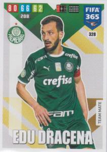Adrenalyn XL FIFA 365 2020 - 328 Edu Dracena  - Palmeiras - Team Mate