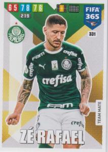Adrenalyn XL FIFA 365 2020 - 331 Ze Rafael  - Palmeiras - Team Mate