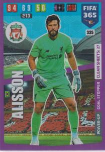 Adrenalyn XL FIFA 365 2020 - 335 Alisson  - Liverpool - Goal Stopper