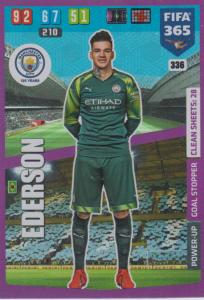 Adrenalyn XL FIFA 365 2020 - 336 Ederson  - Manchester City - Goal Stopper