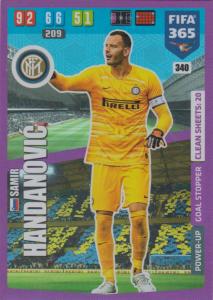 Adrenalyn XL FIFA 365 2020 - 340 Samir Handanovic  - FC Internazionale Milano - Goal Stopper