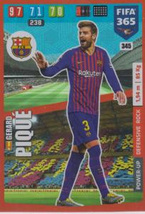 Adrenalyn XL FIFA 365 2020 - 345 Gerard Piqué  - FC Barcelona - Defensive Rock