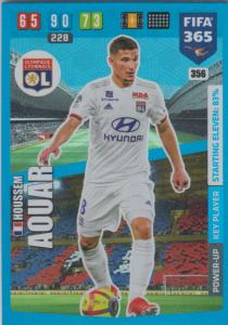 Adrenalyn XL FIFA 365 2020 - 356 Houssem Aouar  - Olympique Lyonnais - Key Player