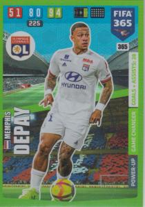 Adrenalyn XL FIFA 365 2020 - 365 Memphis Depay  - Olympique Lyonnais - Game Changer