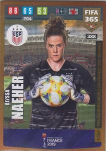 Adrenalyn XL FIFA 365 2020 - 388 Alyssa Naeher  - United States - FIFA Women's World Cup Winner