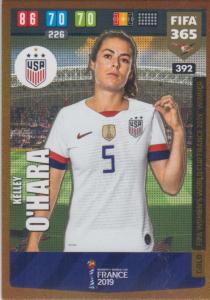 Adrenalyn XL FIFA 365 2020 - 392 Kelley O'Hara  - United States - FIFA Women's World Cup Winner