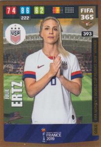 Adrenalyn XL FIFA 365 2020 - 393 Julie Ertz  - United States - FIFA Women's World Cup Winner