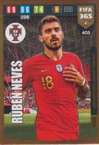 Adrenalyn XL FIFA 365 2020 - 405 Ruben Neves  - Portugal - UEFA Nations League Winner
